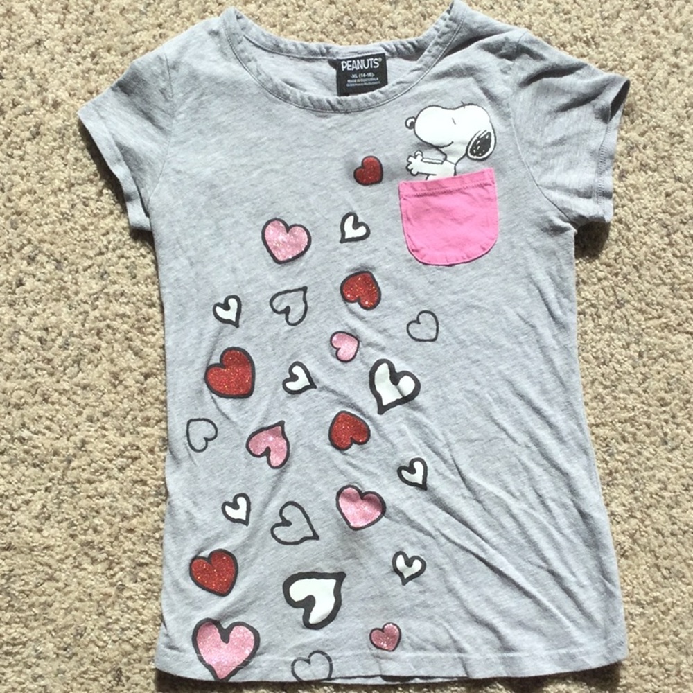 Gray Snoopy Shirt